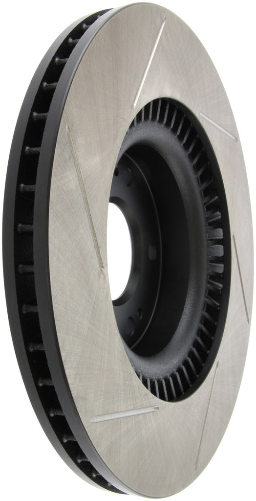 StopTech Power Slot 09-11 Hyundai Genesis 3.8L Sedan Front Left Slotted Rotor