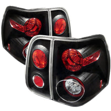 Load image into Gallery viewer, Spyder Lincoln Navigator 03-06 Euro Style Tail Lights Black ALT-YD-LN03-BK