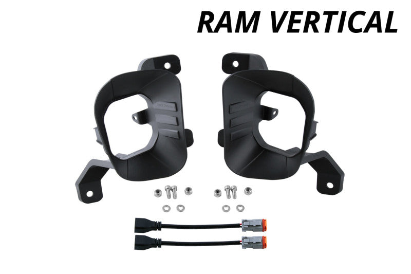 Diode Dynamics SS3 Ram Vertical Fog Light Mounting Bracket Kit
