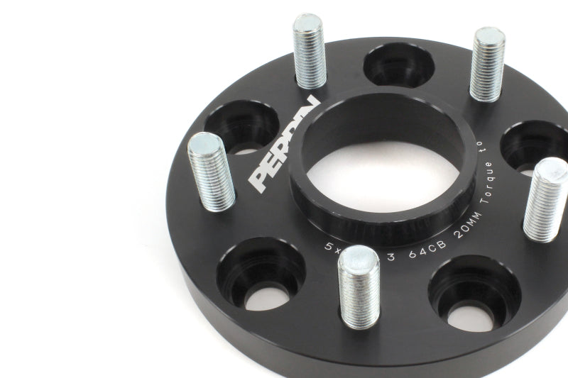 PERRIN 17-21 Honda Civic Si / 22-26 Acura Integra 64.1mm 5x114.3 Wheel Spacers 20mm - Pair - GTR Auto