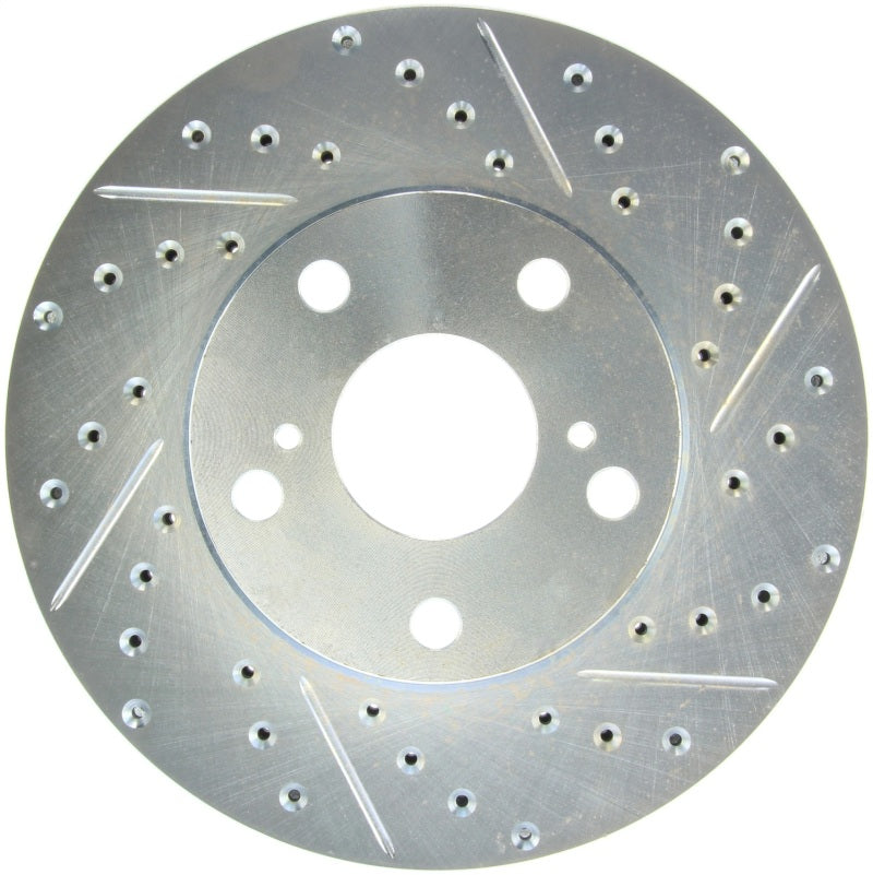 StopTech Select Sport Drilled & Slotted Rotor - Rear Left