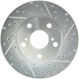 StopTech Select Sport Drilled & Slotted Rotor - Rear Left