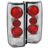 ANZO 1985-2005 Chevrolet Astro Taillights Chrome G2
