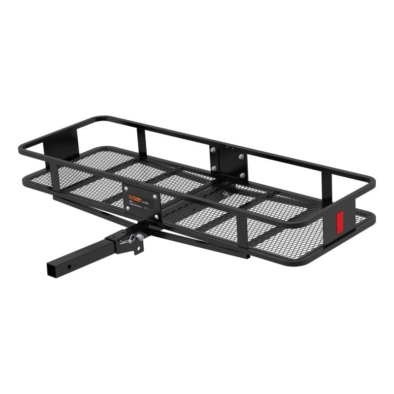 Curt 60in x 20in Basket-Style Cargo Carrier (Folding 2in Shank)