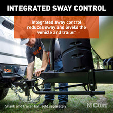 Load image into Gallery viewer, Curt TruTrack 2P Weight Distribution Hitch w/ 2x Sway Control (8000-10000lbs - No Shank )