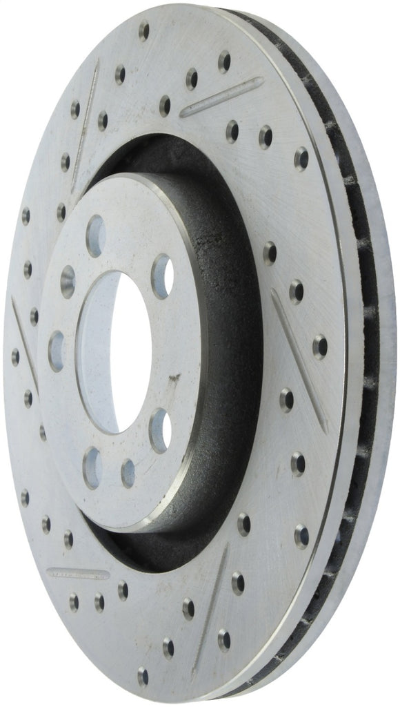 StopTech Select Sport Drilled & Slotted Rotor - Front Left