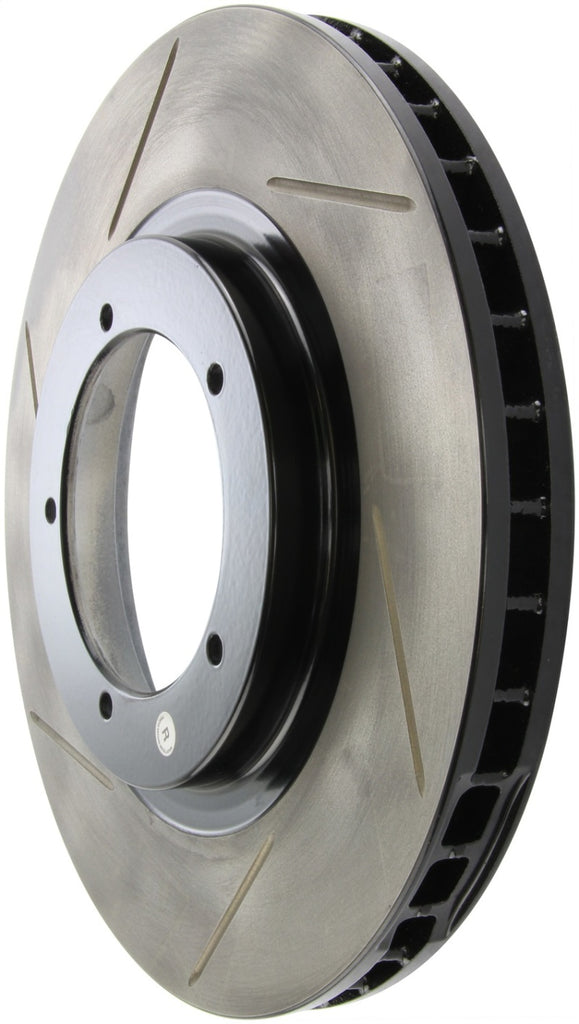 StopTech Power Slot 1986 Porsche 944 Right Front Slotted Rotor