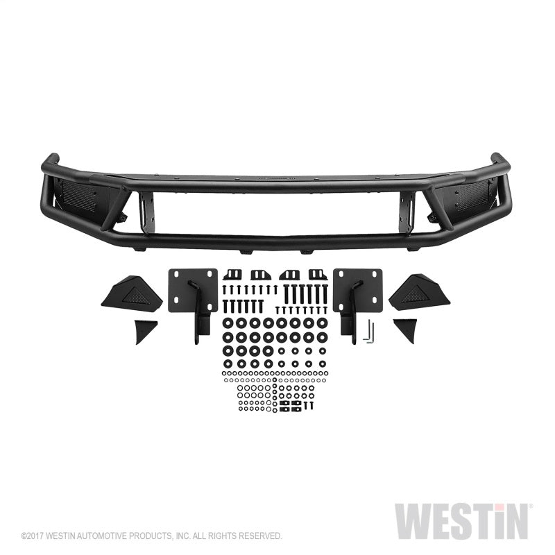 Westin 2013-2018 Ram 1500 Outlaw Front Bumper - Textured Black