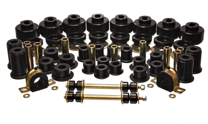 Energy Suspension 99-06 Chevy C1500 New Body Style Silverado 2WD Black Hyper-flex Master Bushing Set - GTR Auto
