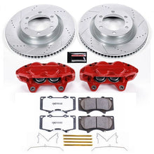 Load image into Gallery viewer, Power Stop 10-15 Toyota 4Runner Front Z36 Truck &amp; Tow Kit w/Cals