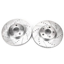 Load image into Gallery viewer, Power Stop 09-10 Pontiac Vibe Front Evolution Drilled &amp; Slotted Rotors - Pair