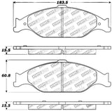 StopTech Performance Brake Pads