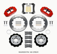 Load image into Gallery viewer, Wilwood Narrow Superlite 6R Front Hat Kit 13.06 Red 1964-1970 Ford Mustang w/ DSE Suspension