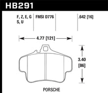 Load image into Gallery viewer, Hawk 99-00 Porsche 911 Carrera Carrera 2 Series 4 Piston Caliper HPS 5.0 Front Brake Pads