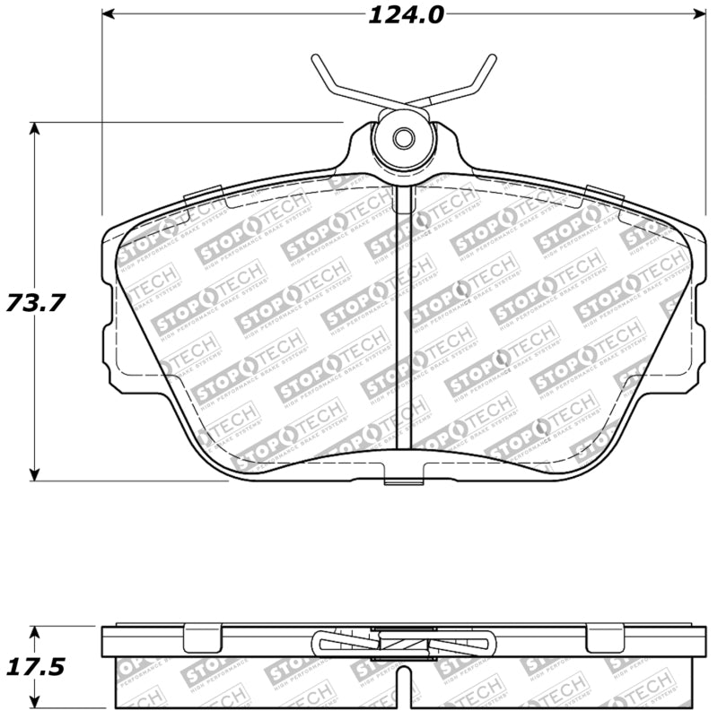 StopTech Performance Brake Pads