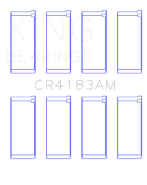 King Engine Bearings Chrysler/Mitsubishi 122ci 2.0L (Size 0.75) Rod Bearing Set