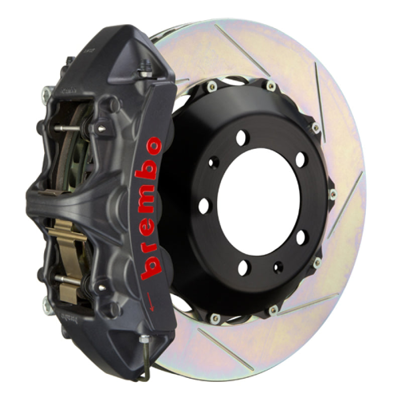 Brembo 16-18 Focus RS Front GTS BBK 6 Piston Cast 380x32 2pc Rotor Slotted Type-1-Black HA