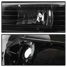 Load image into Gallery viewer, xTune Chevy Tahoe 00-06 Amber Crystal Headlights Black HD-JH-CSIL99-BK