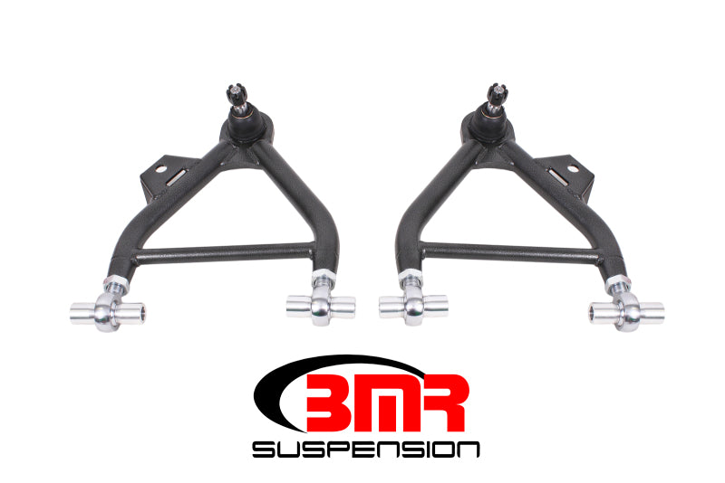 BMR 79-93 Mustang Lower A-Arm (Coilover Only) w/ Adj. Rod End and STD. Ball Joint - Black Hammertone - GTR Auto