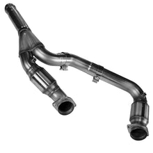 Load image into Gallery viewer, Kooks 14+ GM 1500 Series Truck 5.3L 3in x OEM Out GREEN Cat SS Y Pipe Kooks HDR Req - GTR Auto