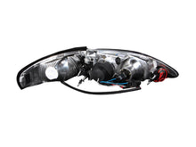 Load image into Gallery viewer, ANZO 1994-1998 Ford Mustang Projector Headlights w/ Halo Chrome 1pc
