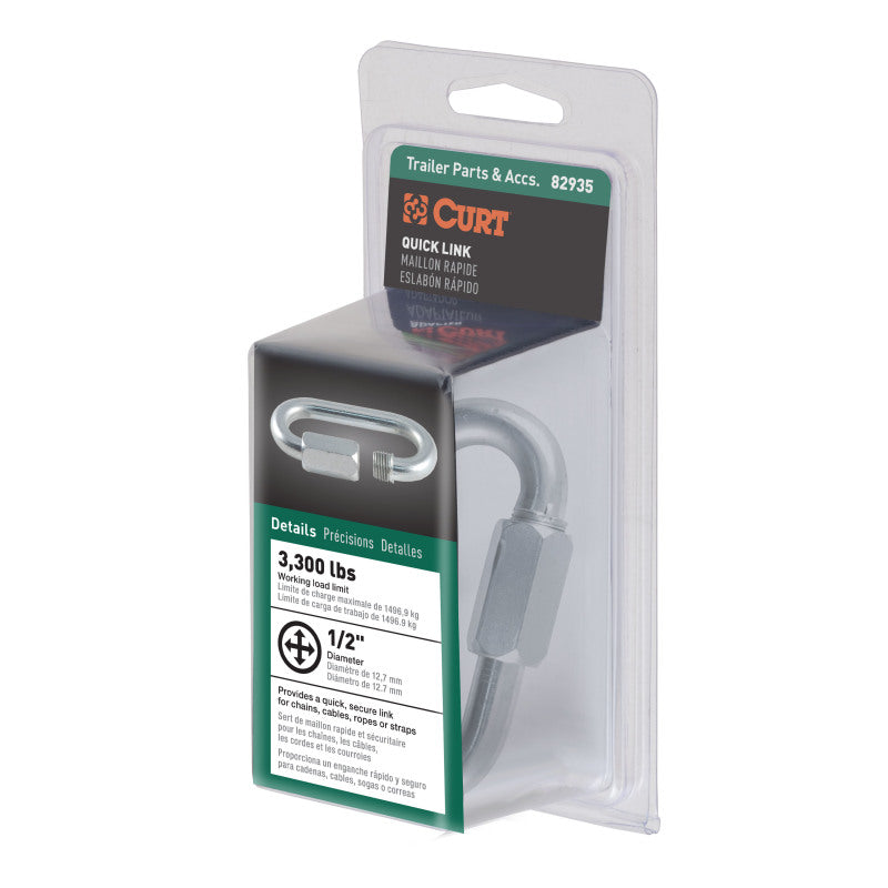 Curt 3300lb Threaded Link Packaged