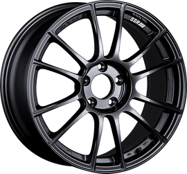 SSR GTX04 18x8.5 5x100 44mm Offset Dark Gunmetal Wheel