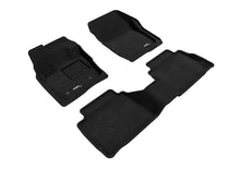 Load image into Gallery viewer, 3D MAXpider 17-20 Ford Fusion Elegant 1st 2nd Row - Floor Mat Set (Black)