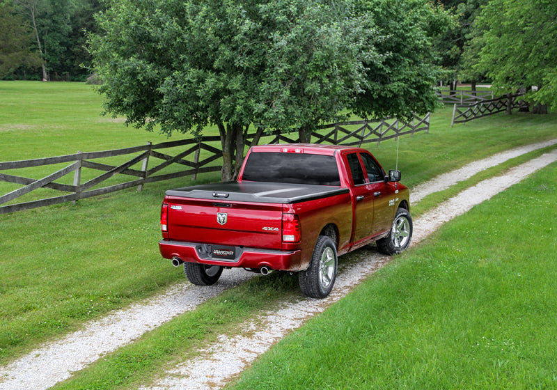 UnderCover 16-20 Toyota Tacoma 6ft Elite Bed Cover - Black Textured (Req Factory Deck Rails)