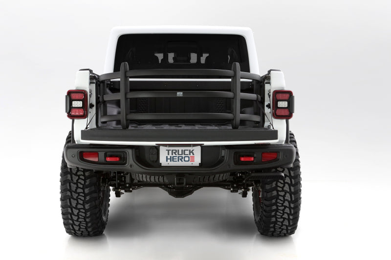 AMP Research 20-22 Jeep Gladiator (Does Not Work w/Tonneau Cvrs) Bedxtender HD Sport - Black - GTR Auto