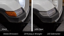 Load image into Gallery viewer, Diode Dynamics 18-21 Jeep JL Wrangler/Gladiator Sidemarkers Clear (set)