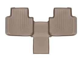 WeatherTech 2018+ Volkswagen Atlas Rear FloorLiner - Tan (w/ 2nd Row Bucket Seats)