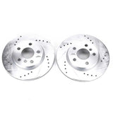 Power Stop 14-19 Mini Cooper Front Evolution Drilled & Slotted Rotors - Pair