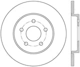 StopTech 02-08 Jaguar X-Type Drilled Sport Rear Left Rotor