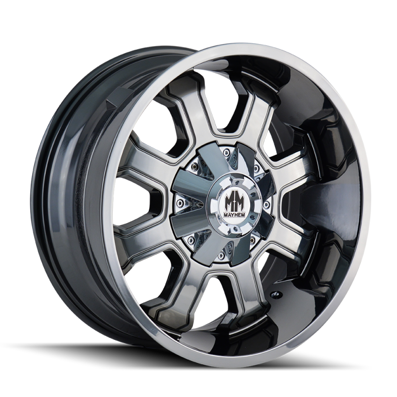 Mayhem 8103 Fierce 20x10 / 6x135 BP / -19mm Offset / 106mm Hub Chrome Wheel