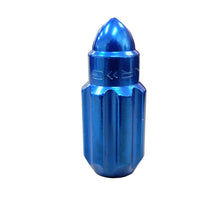 Load image into Gallery viewer, NRG 500 Series M12 X 1.5 Bullet Shape Steel Lug Nut Set - 21 Pc w/Lock Key - Blue