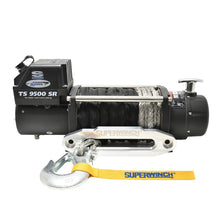 Load image into Gallery viewer, Superwinch 9500 LBS 12V DC 3/8in x 80ft Synthetic Rope Tiger Shark 9500 Winch