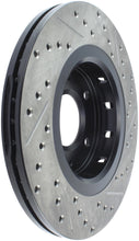 Load image into Gallery viewer, StopTech 09-15 Mitsubishi Lancer Ralliart Sport Stop Slotted &amp; Drilled Front Right Rotor