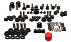 Energy Suspension 94-01 Acura Integra (except Type R) Black Hyper-Flex Master Bushing Set - GTR Auto