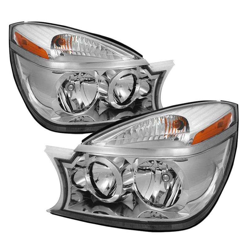 Xtune Buick RendezvoUS 04-05 Crystal Headlights Chrome HD-JH-BRE04-AM-C