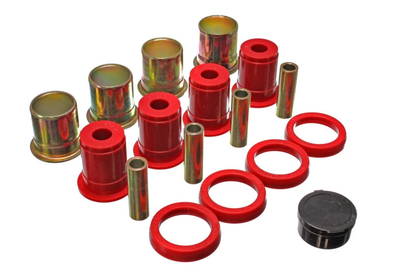 Energy Suspension Chevrolet/Pontiac Black Rear End Control Arm Bushing Set w/ Thrust Washer - GTR Auto