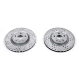 Power Stop 12-13 Buick Regal Front Evolution Drilled & Slotted Rotors - Pair