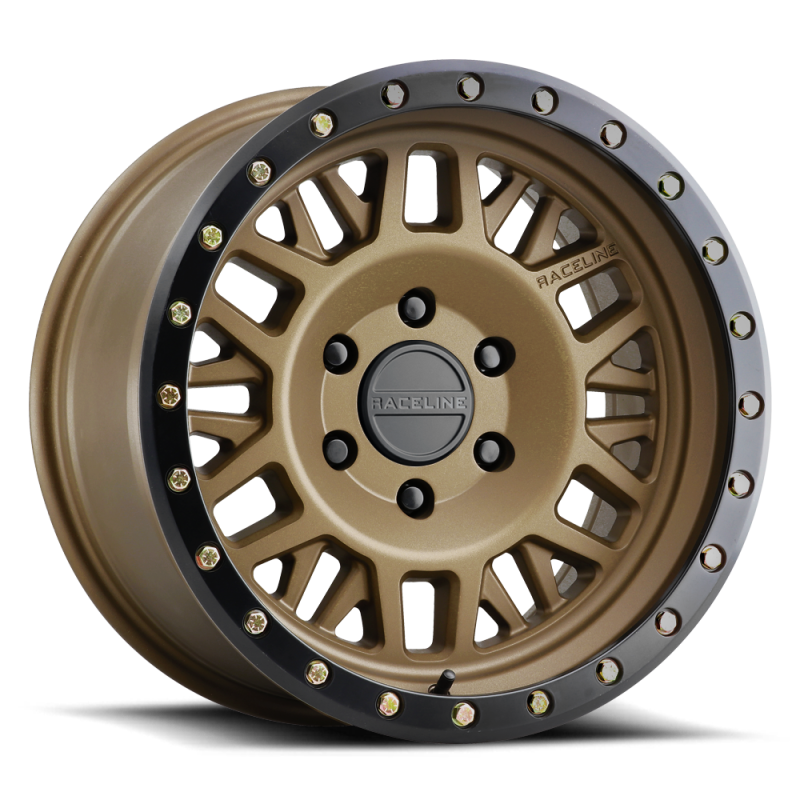 Raceline 951BZ Ryno 18x9in / 6x139.7 BP / 18mm Offset / 106.1mm Bore - Bronze Wheel