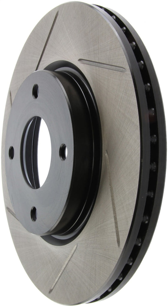 StopTech Power Slot 07-09 Nissan Sentra 2.0L/Versa / 10 Cube SportStop Front Slotted Right Rotor
