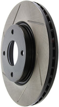 Load image into Gallery viewer, StopTech Power Slot 07-09 Nissan Sentra 2.0L/Versa / 10 Cube SportStop Front Slotted Right Rotor