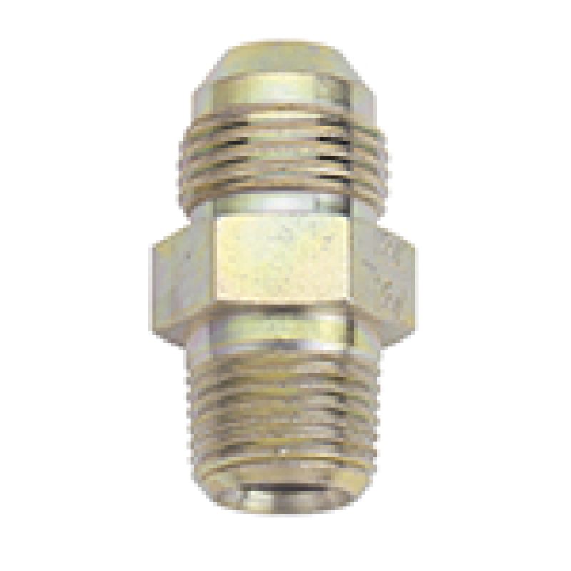 Fragola -6AN x 1/4 NPT Straight Adapter - Steel