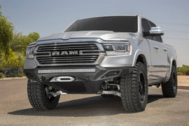 Addictive Desert Designs 19 Ram 1500 Stealth Fighter Front Bumper w/ Winch Mount & Sensor Cut Outs - GTR Auto