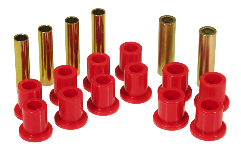 Prothane Dodge Dakota Rear Spring & Shackle Bushings - Red