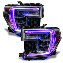 Load image into Gallery viewer, Oracle 19-21 GMC Sierra 1500 RGB+W Headlight DRL Upgrade Kit - ColorSHIFT w/o Cntrl