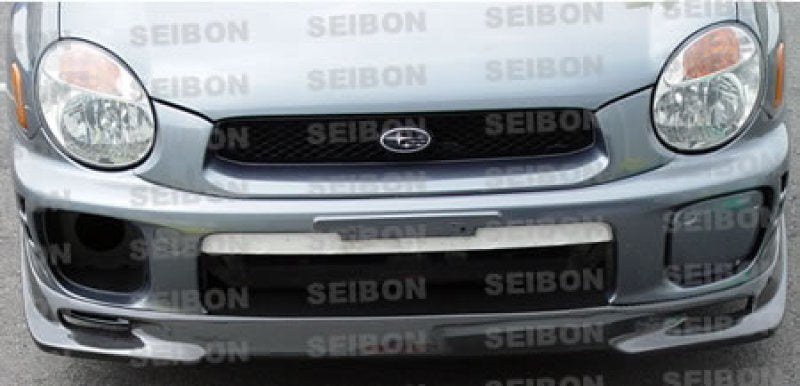 Seibon 02-03 Subaru WRX GD Carbon Fiber Front Lip